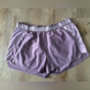 Under Armour Women's Lavender Athletic Shorts